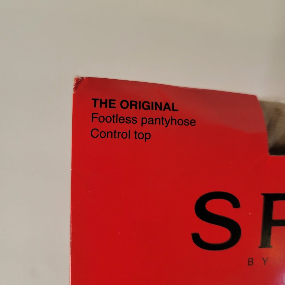 Lot of 2 Spanx The Original Footless Pantyhose Control Top Size E Spice Nude NIP - Picture 2 of 11